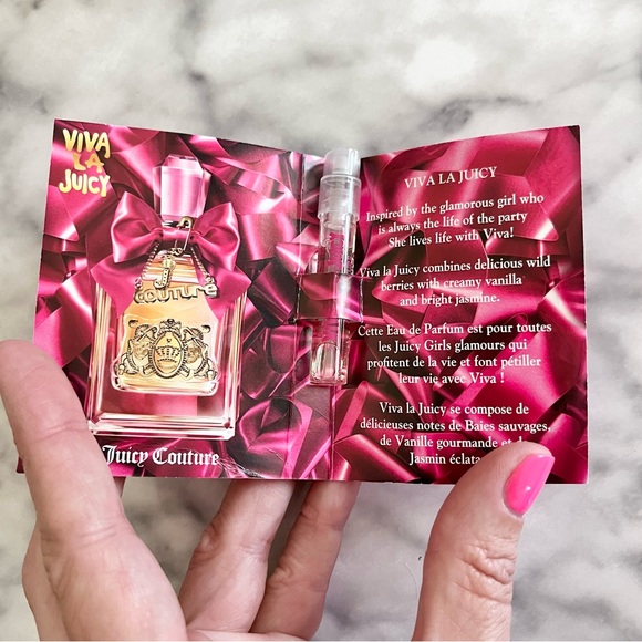 Canyon Moon Vanilla Orchid Candle w/ Juicy Couture Viva La Juicy - Picture 3 of 7